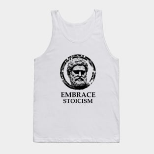 Embrace Stoicism Quote II Tank Top